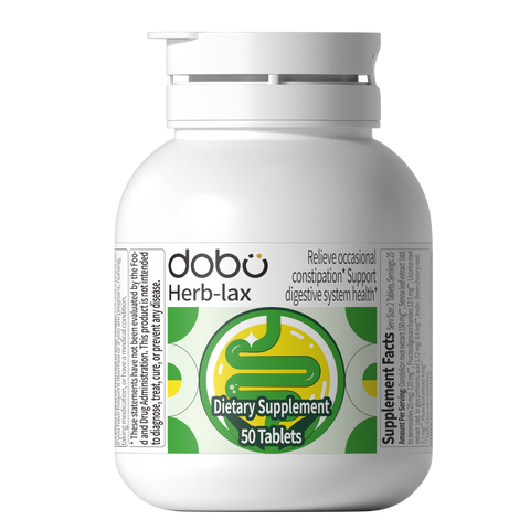 dobo Herbal Laxative 50 Tablets | Supplement USA