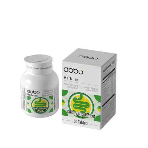 dobo Herbal Laxative 50 Tablets | Supplement USA