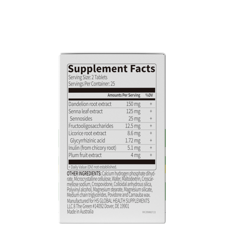 dobo Herbal Laxative 50 Tablets | Supplement USA